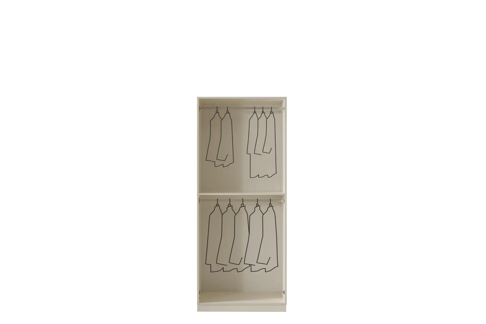 ROZA KÖŞE * MDF DOLAP 8 KAPAK ÖLÇÜSÜ 245*205