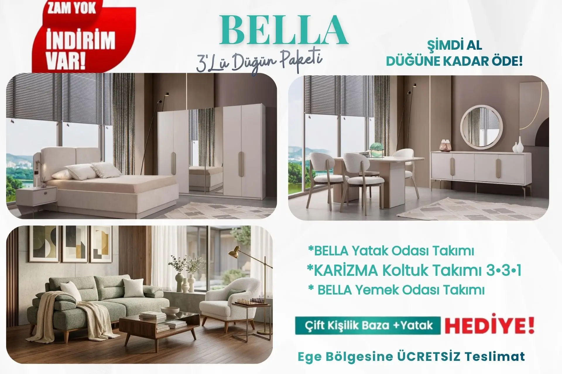 BELLA DÜĞÜN PAKETİ *YENİ