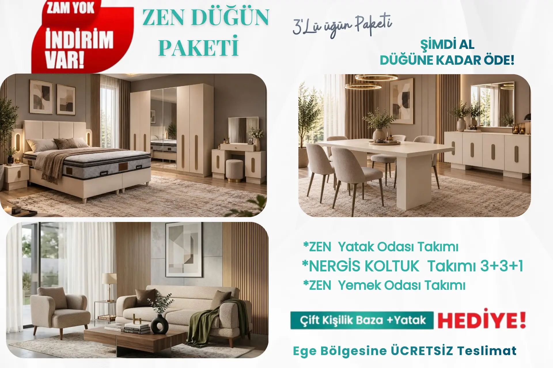 ZEN DÜĞÜN PAKETİ *EN UCUZ
