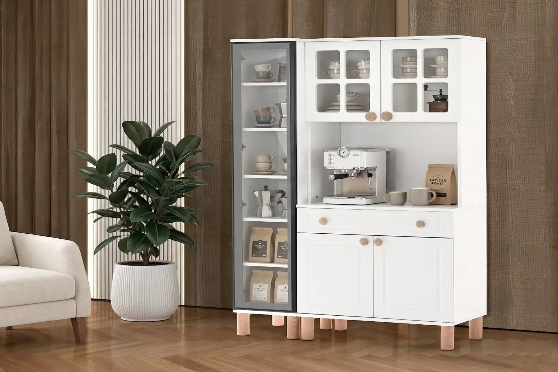 RİO  KAHVE KÖŞESİ *2 Lİ+TEKLİ MODÜL