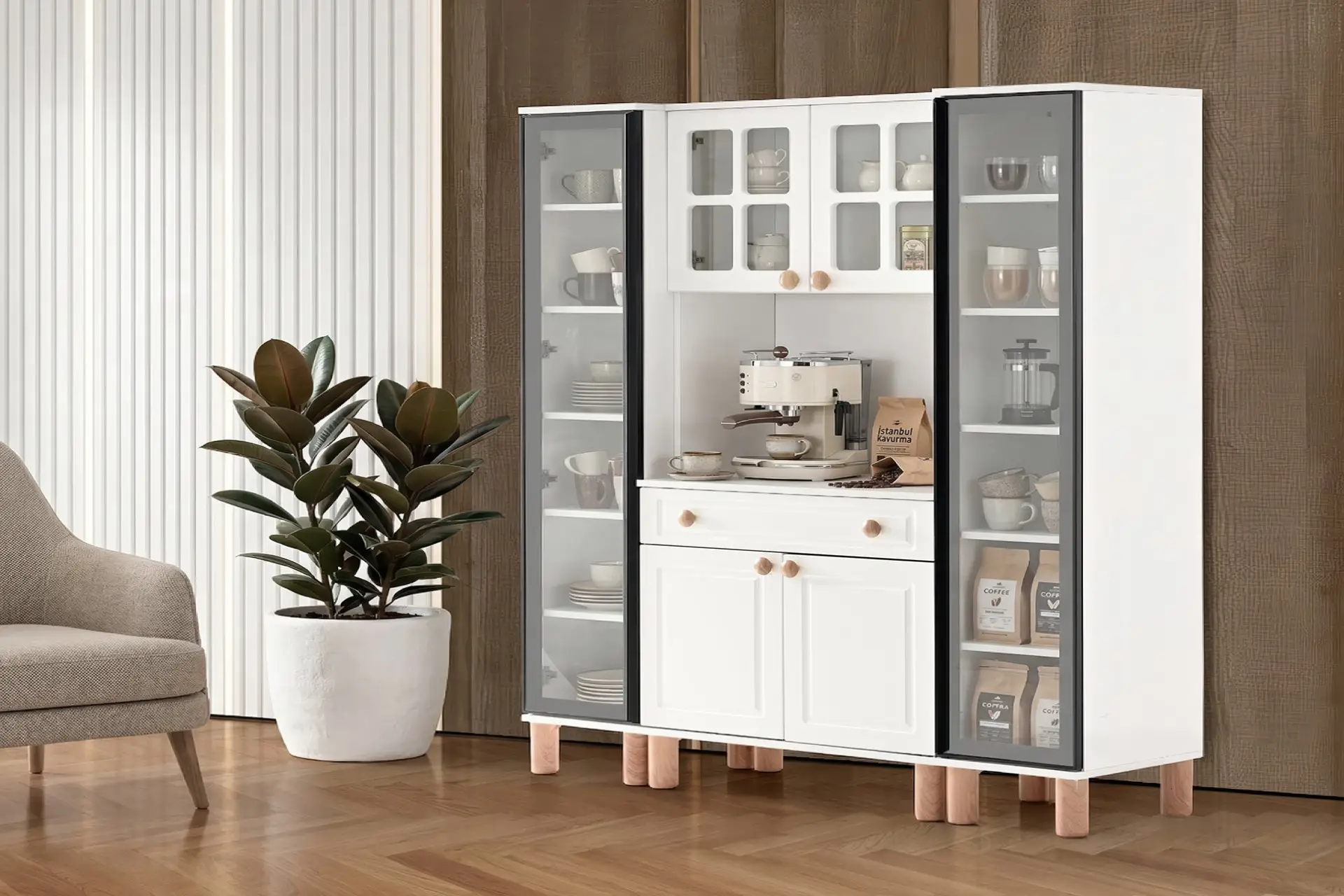 RİO  KAHVE KÖŞESİ *2 Lİ+TEKLİ MODÜL