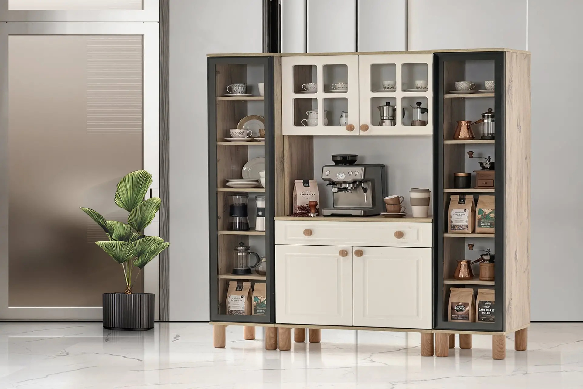 RİO  KAHVE KÖŞESİ *2 Lİ+TEKLİ MODÜL